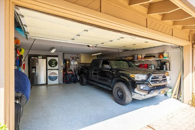 a view of parking garage