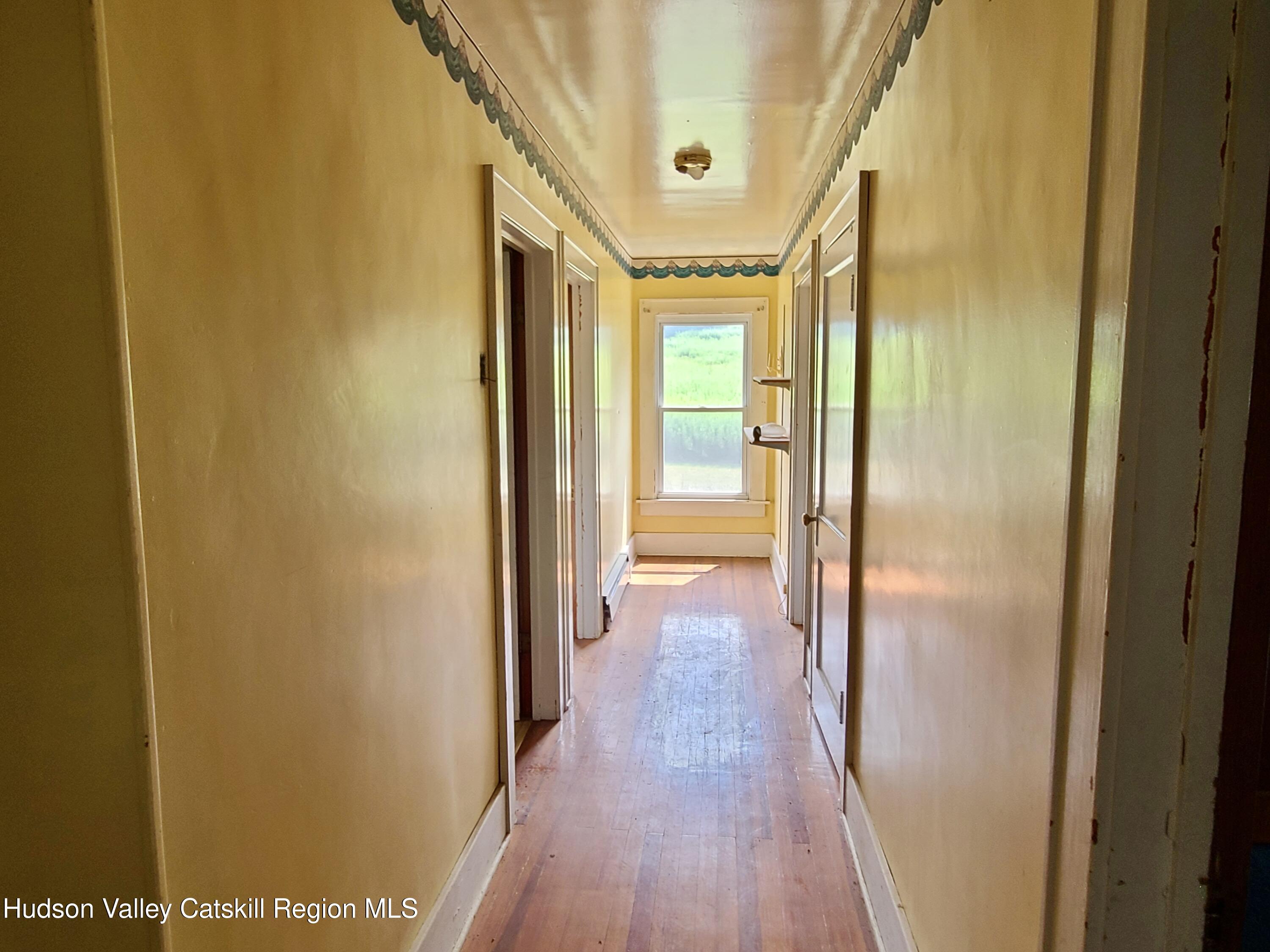 53200 Highway 30 Roxbury, NY 12421 - Photo 27 of 44 a view of hallway with wooden floor