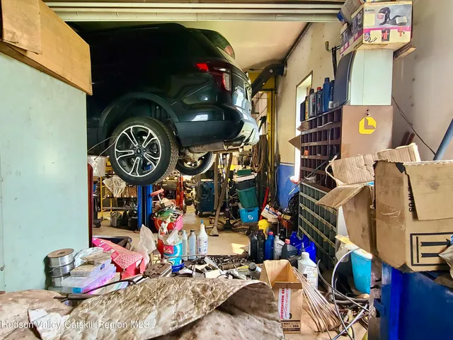 a view of storage and utility room