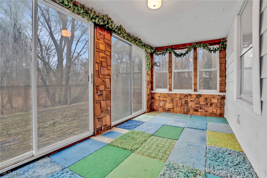 4468 Fishcreek Road Stow, OH 44224 - Photo 14 of 38 View of unfurnished sunroom