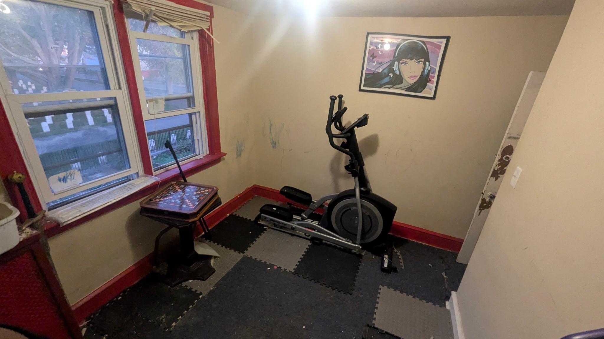 6913 Rodney Street Philadelphia, PA 19138 - Photo 13 of 17 a room with gym equipment