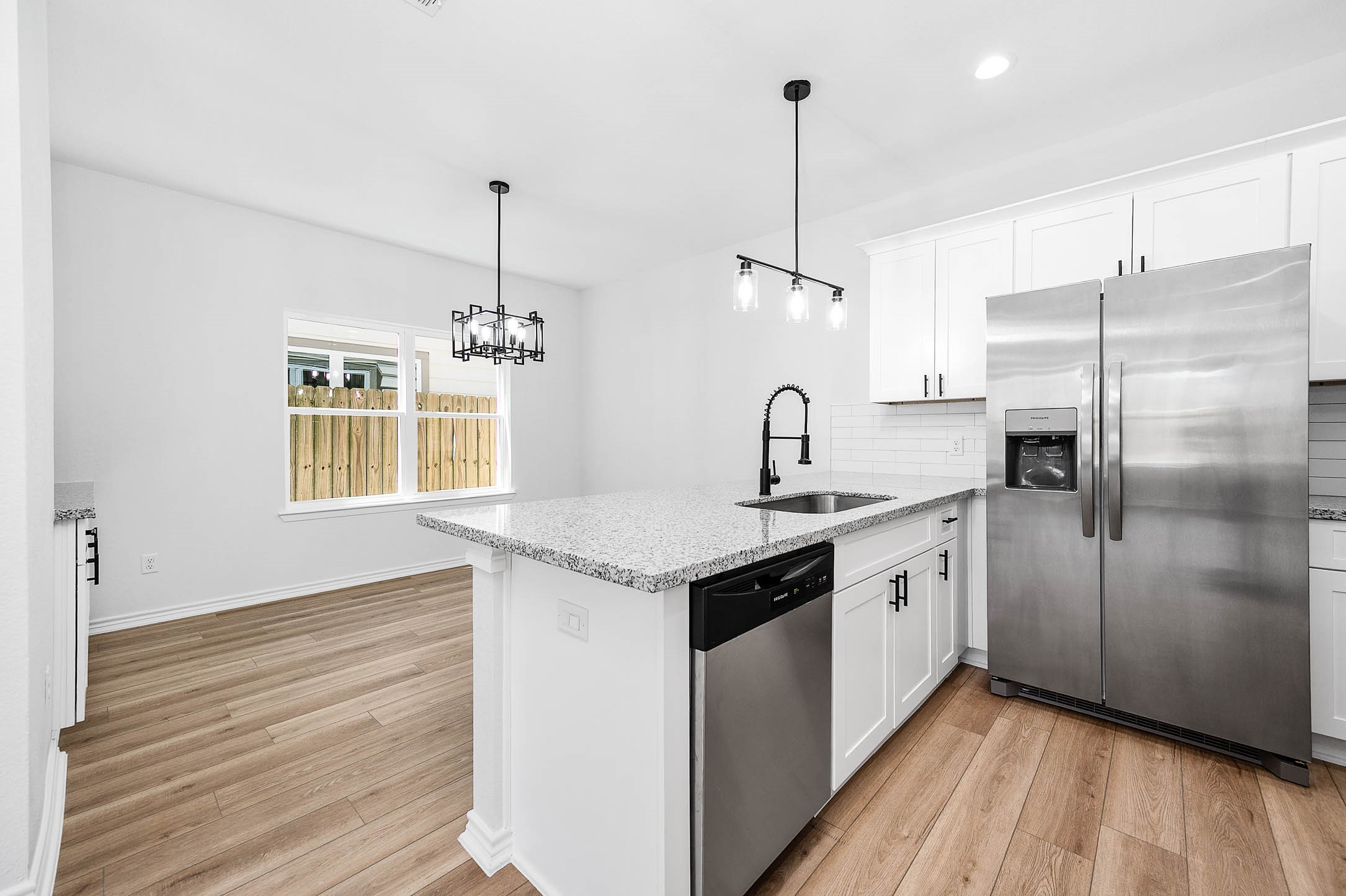 2018 Hampton Street, Unit A B Houston, TX 77088 - Photo 11 of 31 Views direct to the dining room.