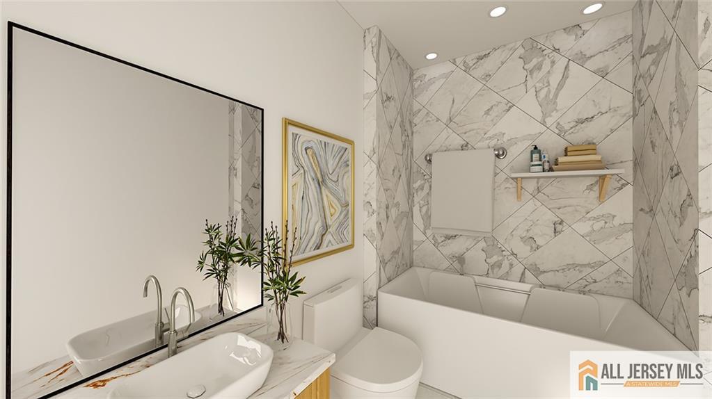 180 River Road Monroe Township, NJ 08831 - Photo 19 of 22 a bathroom with a bathtub and shower