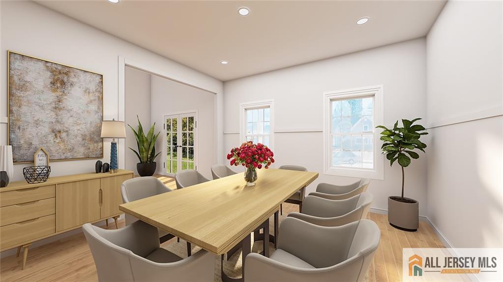 180 River Road Monroe Township, NJ 08831 - Photo 7 of 22 a view of a dining room with furniture window and flowerpot