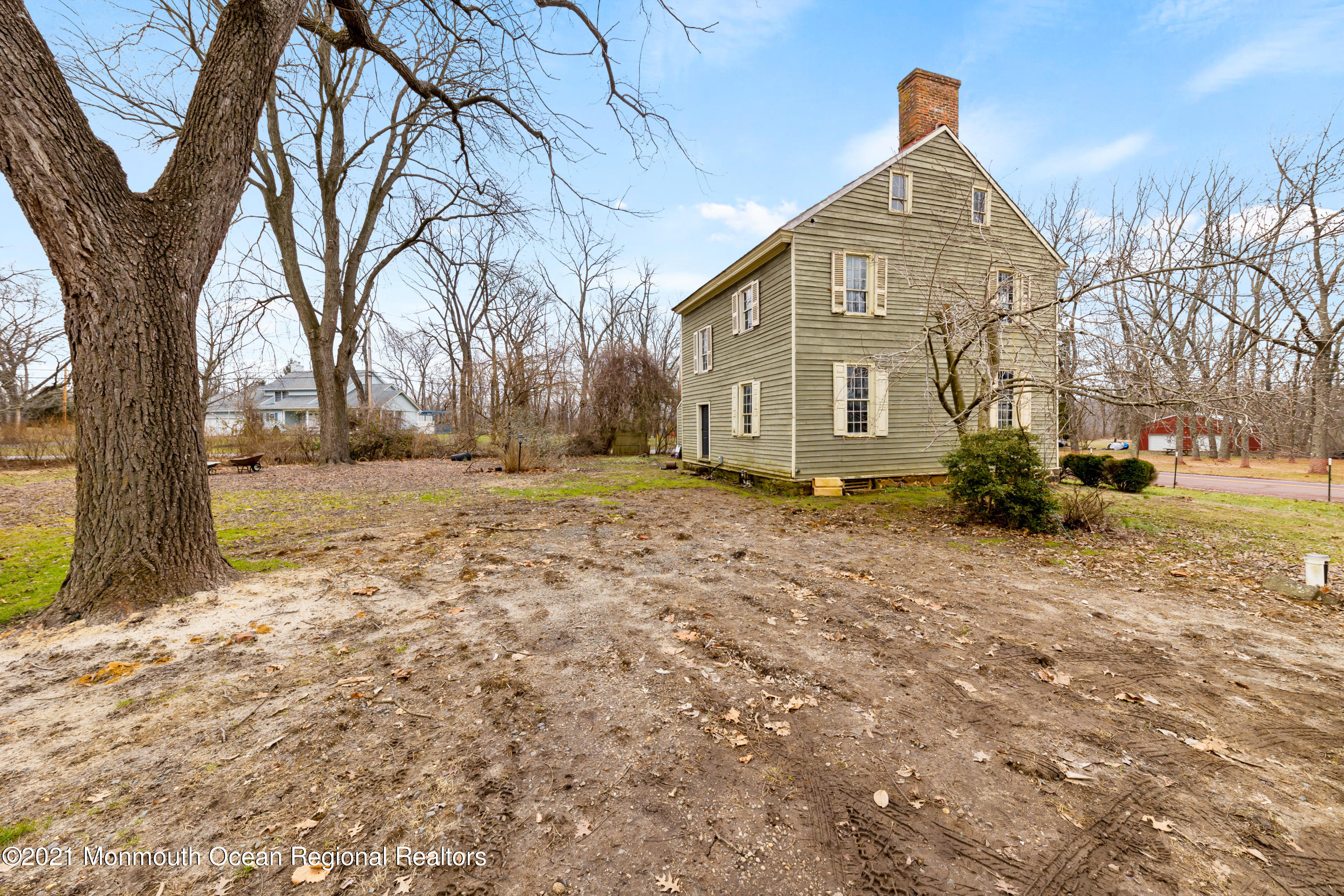 501 Province Line Road Allentown, NJ 08501 - Photo 23 of 24 a front view of a house with a yard