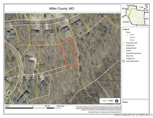 $12,000 | Oak Road, Lake Ozark, MO 65049