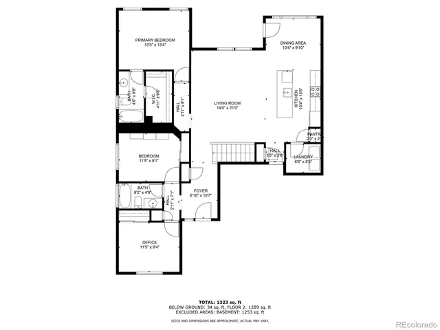 a picture of a floor plan