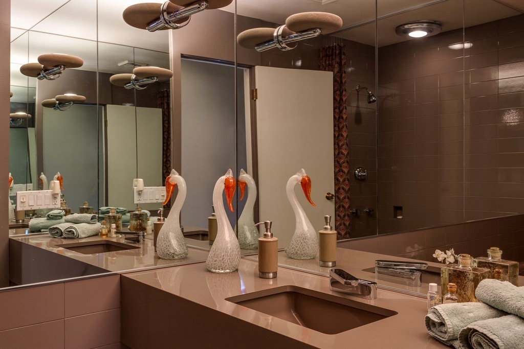 64 Oak Hill Road Worcester, MA 01609 - Photo 13 of 23 a bathroom with a sink and a mirror