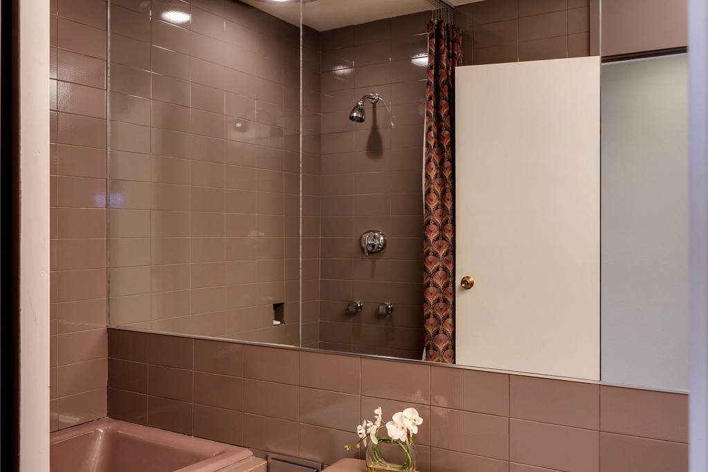 64 Oak Hill Road Worcester, MA 01609 - Photo 14 of 23 a bathroom with a shower and a sink