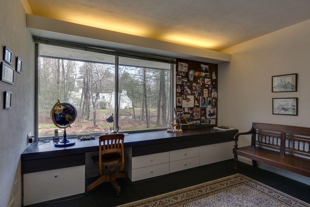 64 Oak Hill Road Worcester, MA 01609 - Photo 20 of 23 a view of a workspace with furniture and window