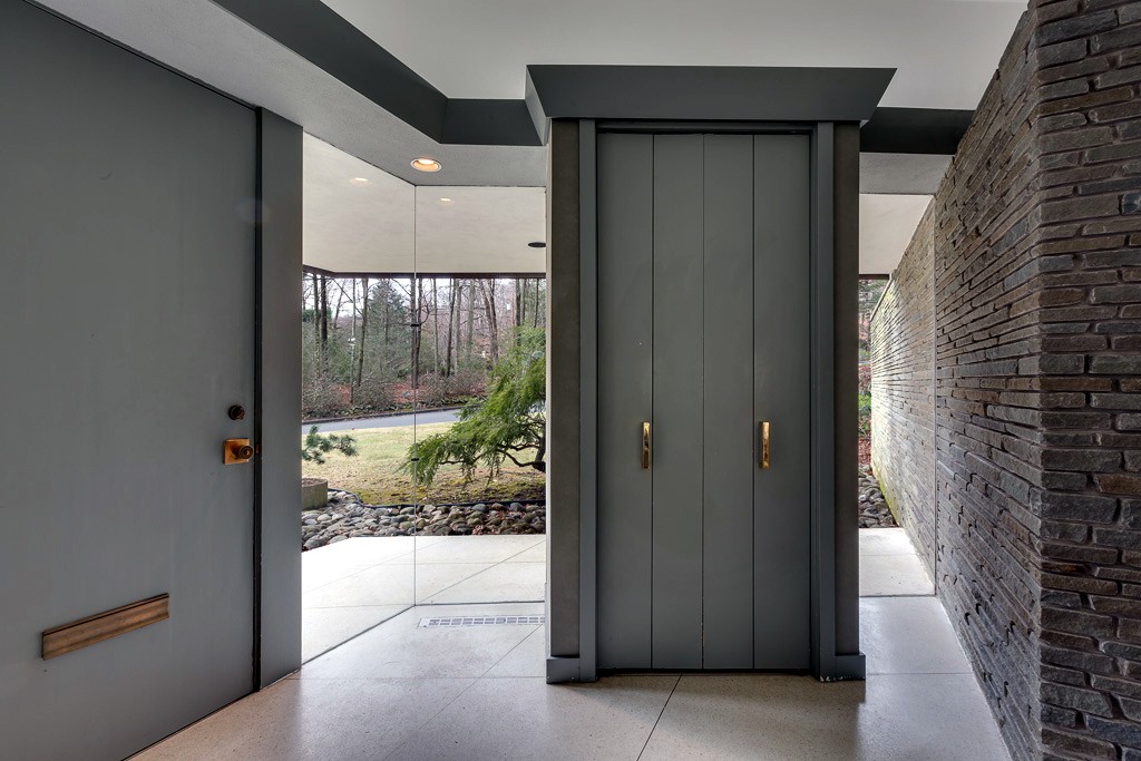 64 Oak Hill Road Worcester, MA 01609 - Photo 4 of 23 a view of a glass door and porch