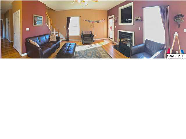 1370 Amber Ridge Road Charlottesville, VA 22901 - Photo 9 of 29 a view of living room with furniture and a fireplace