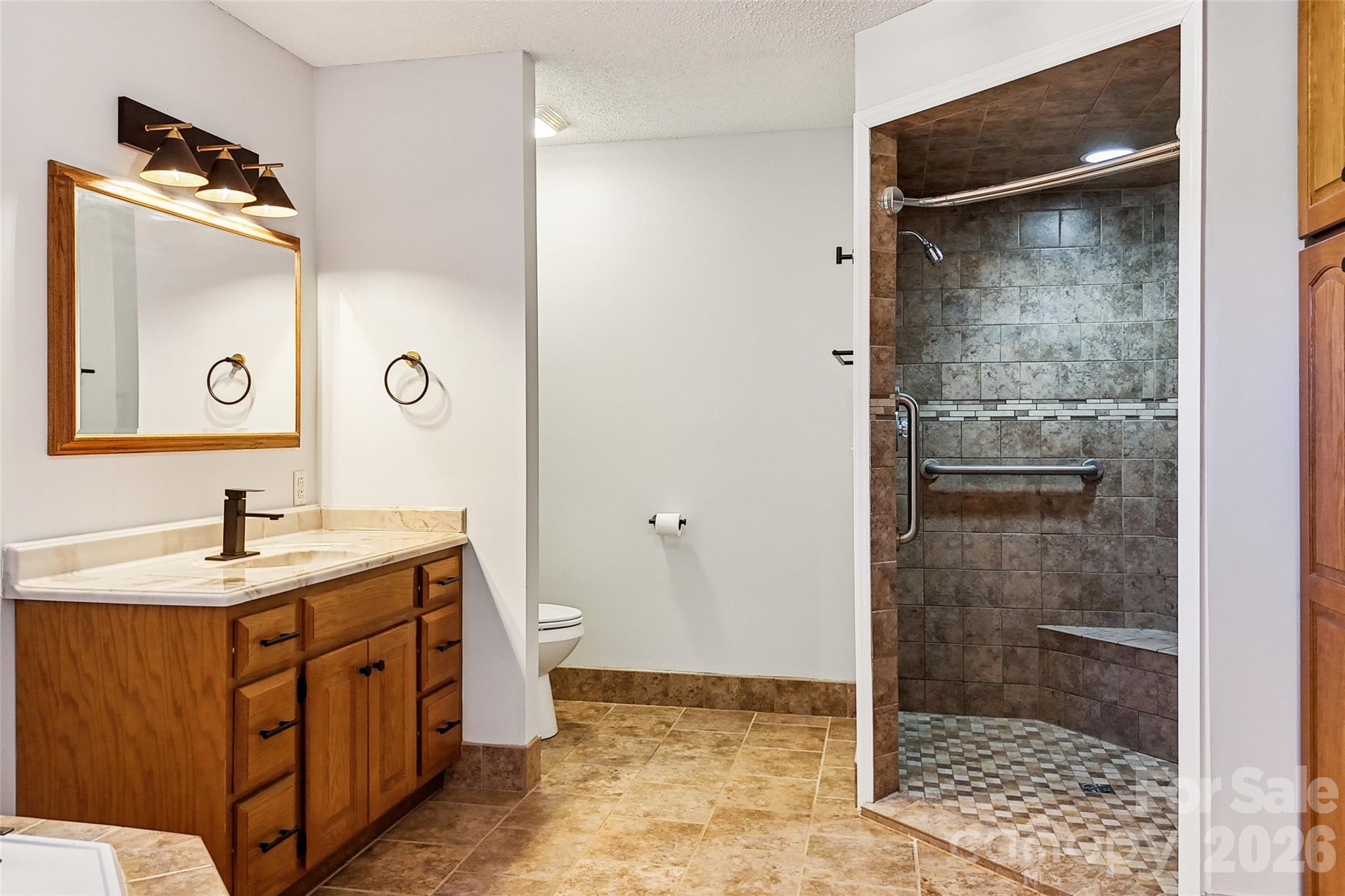 2034 New Prospect Church Road Shelby, NC 28150 - Photo 21 of 48 a bathroom with a sink and a mirror