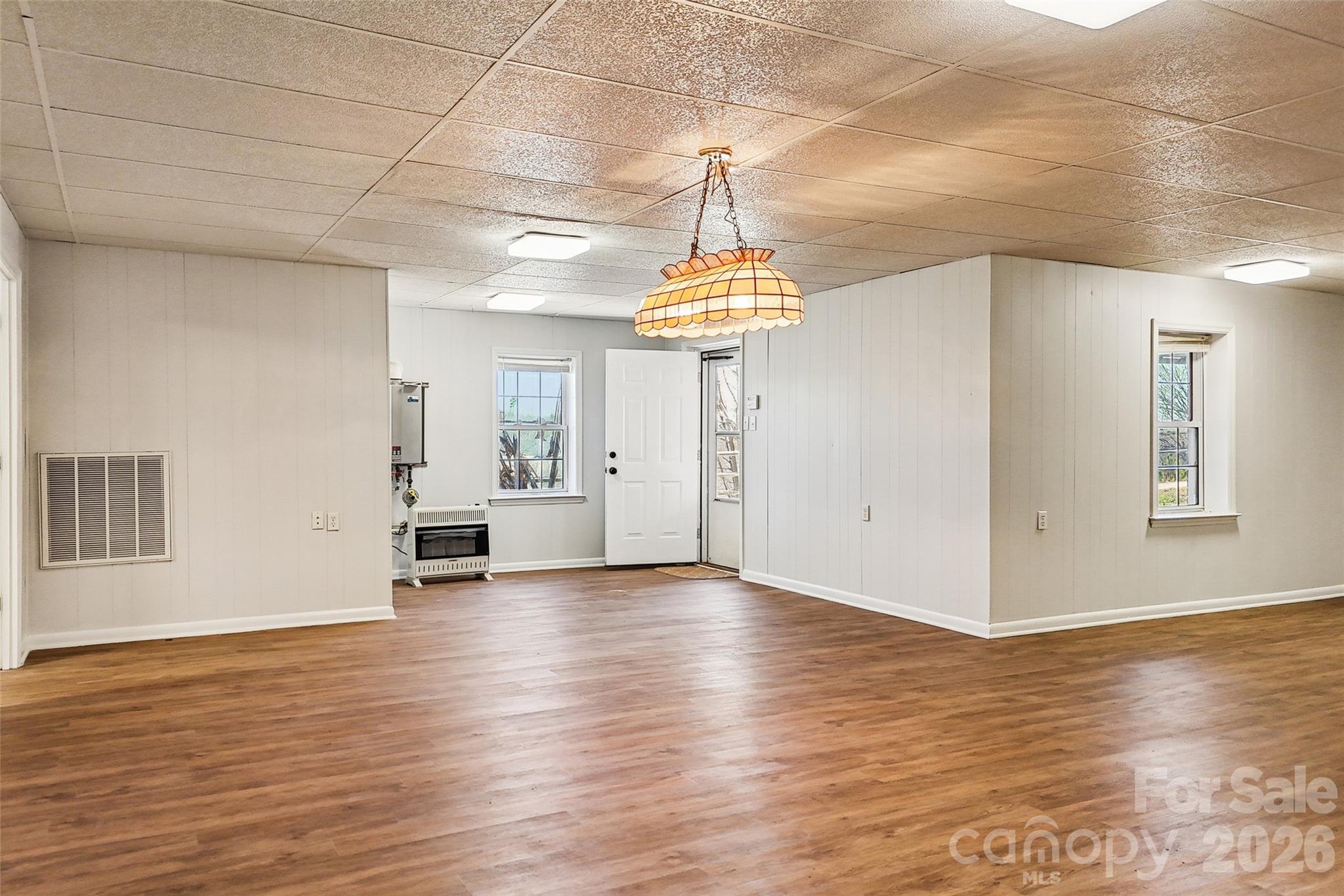2034 New Prospect Church Road Shelby, NC 28150 - Photo 31 of 48 a view of empty room with wooden floor and fan