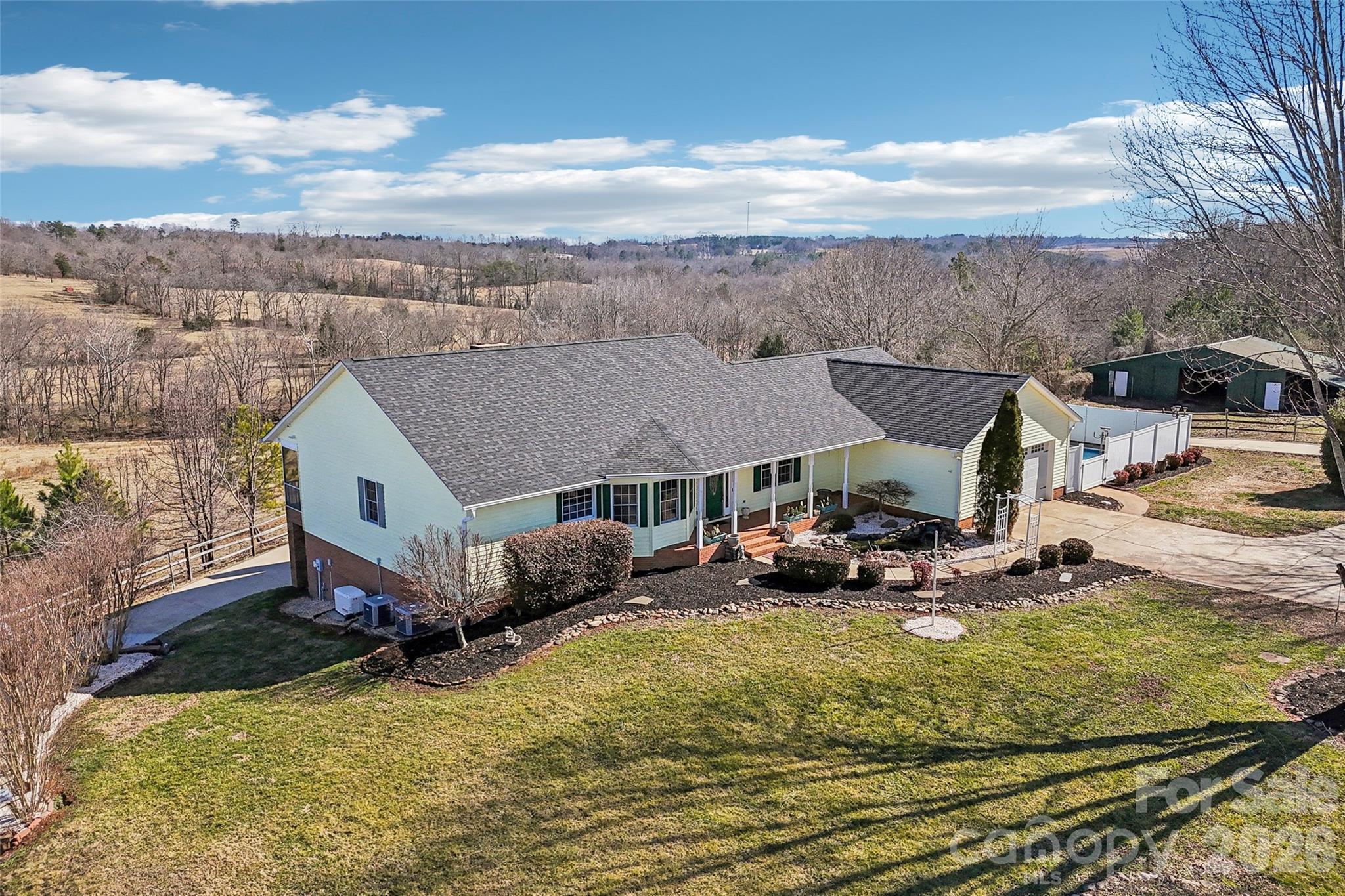 2034 New Prospect Church Road Shelby, NC 28150 - Photo 41 of 48 a view of a house with pool