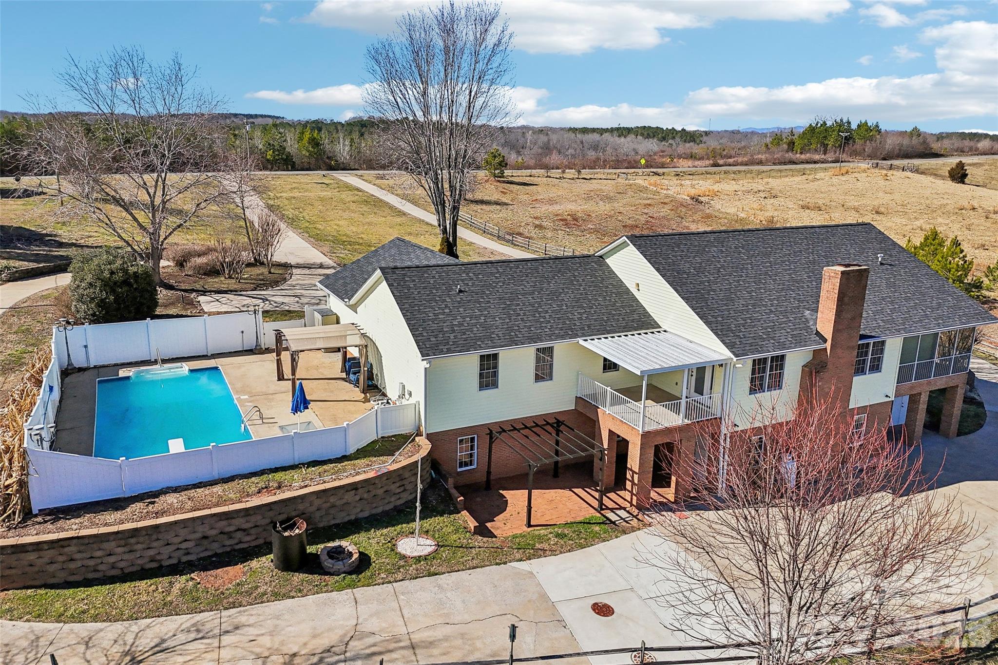 2034 New Prospect Church Road Shelby, NC 28150 - Photo 42 of 48 a view of a terrace with chairs