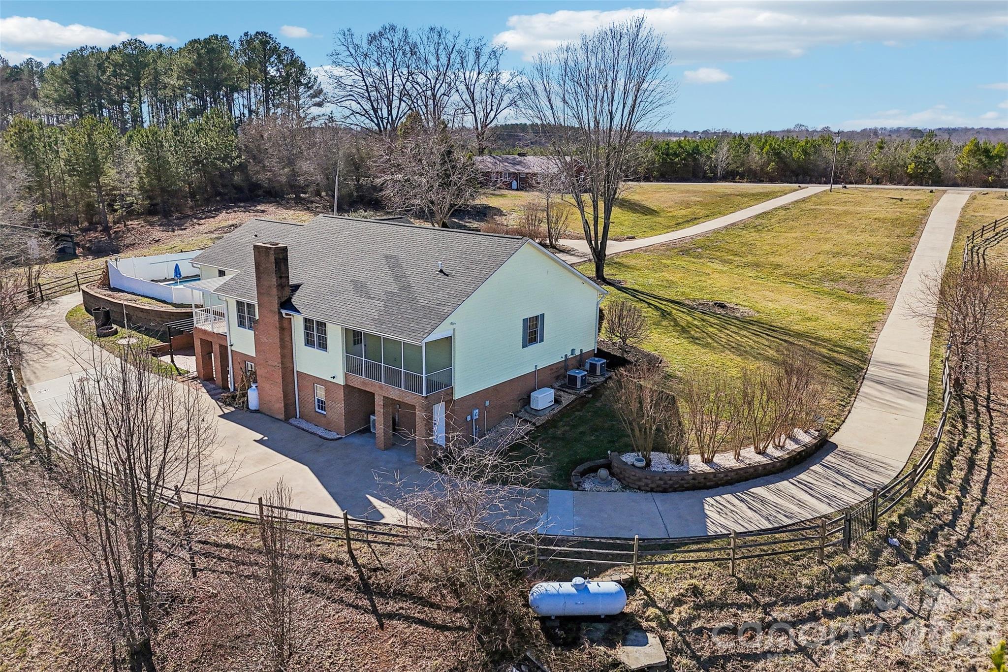 2034 New Prospect Church Road Shelby, NC 28150 - Photo 43 of 48 a view of a house with a yard and sitting area