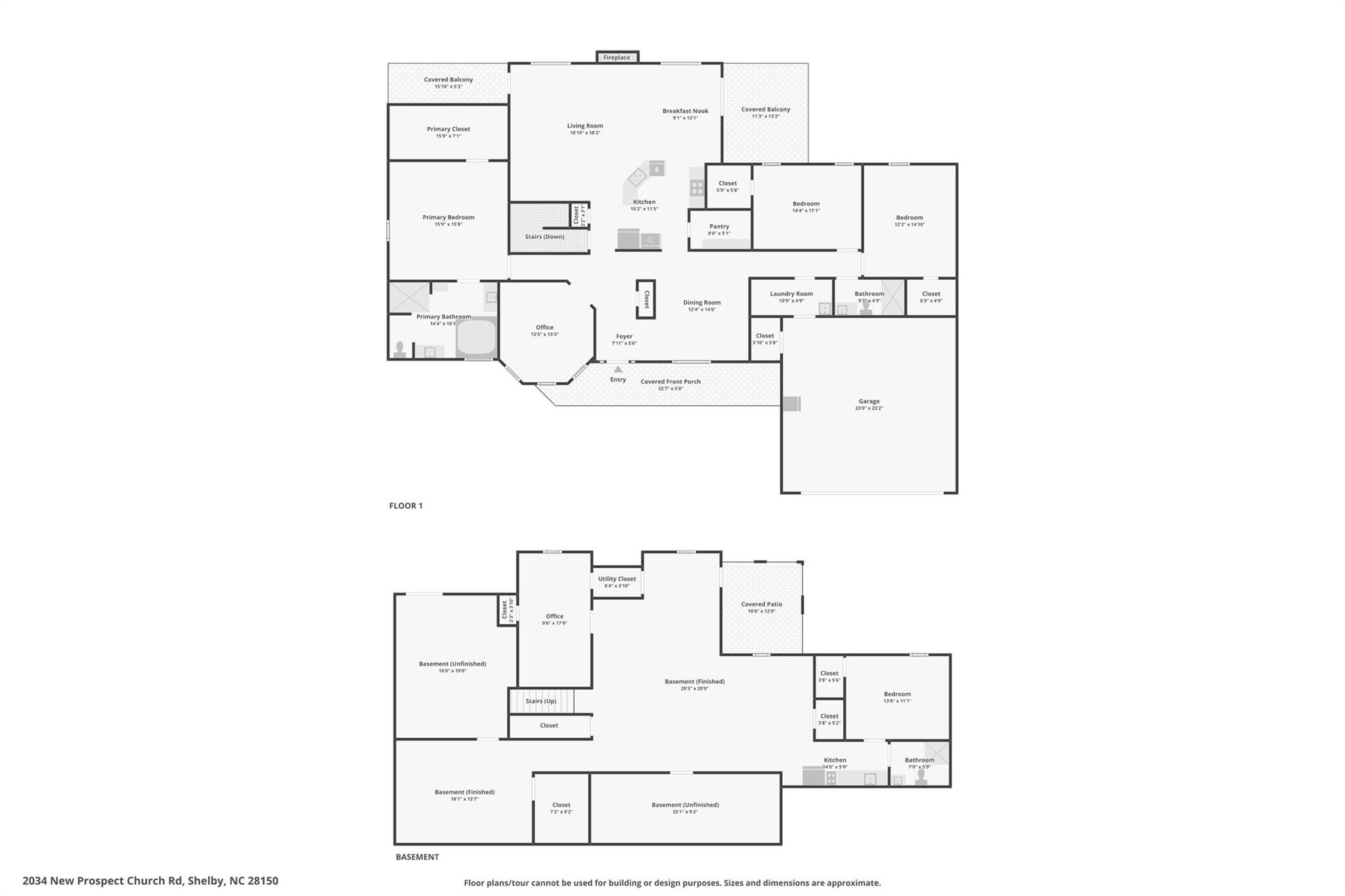2034 New Prospect Church Road Shelby, NC 28150 - Photo 48 of 48 a picture of floor plan