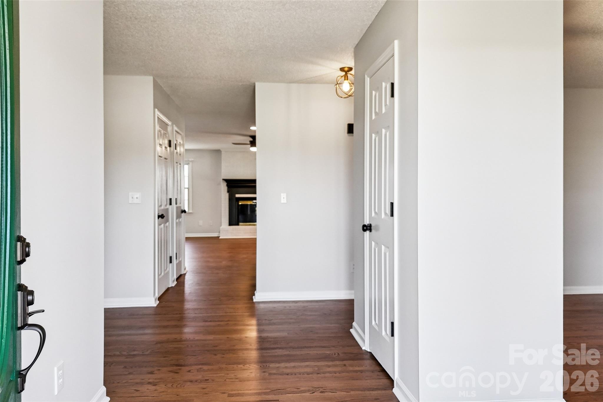 2034 New Prospect Church Road Shelby, NC 28150 - Photo 7 of 48 a view of a hallway with wooden floor