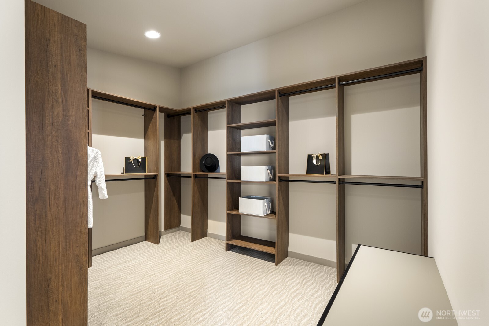 5009 Ocean Avenue Everett, WA 98203 - Photo 16 of 40 a view of walk in closet with empty racks