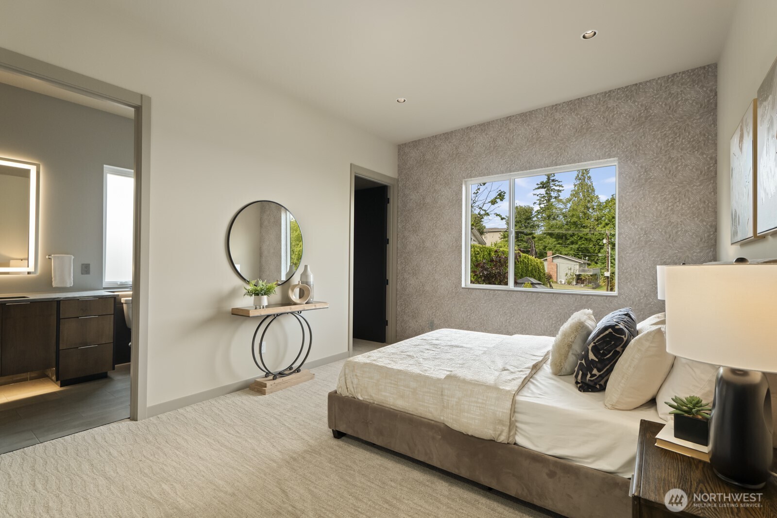 5009 Ocean Avenue Everett, WA 98203 - Photo 20 of 40 a bedroom with furniture and a window