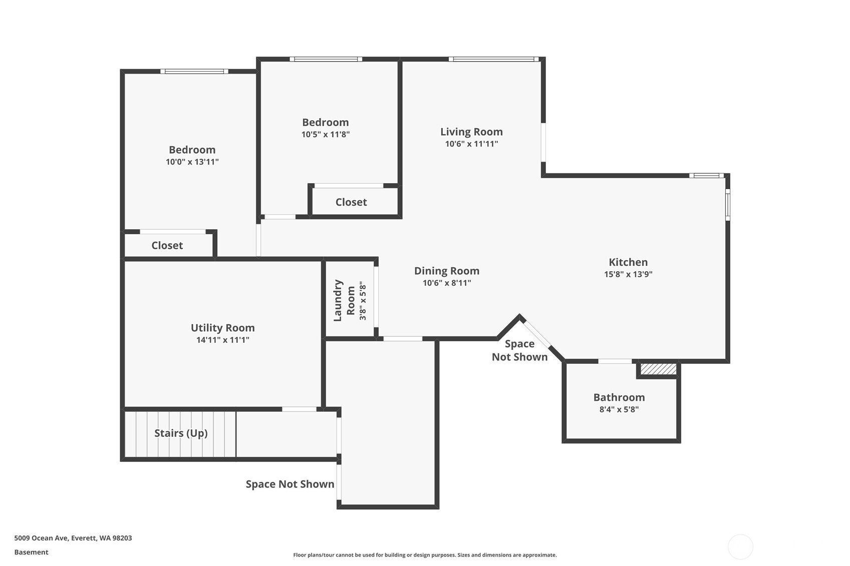 5009 Ocean Avenue Everett, WA 98203 - Photo 30 of 40 a picture of floor plan