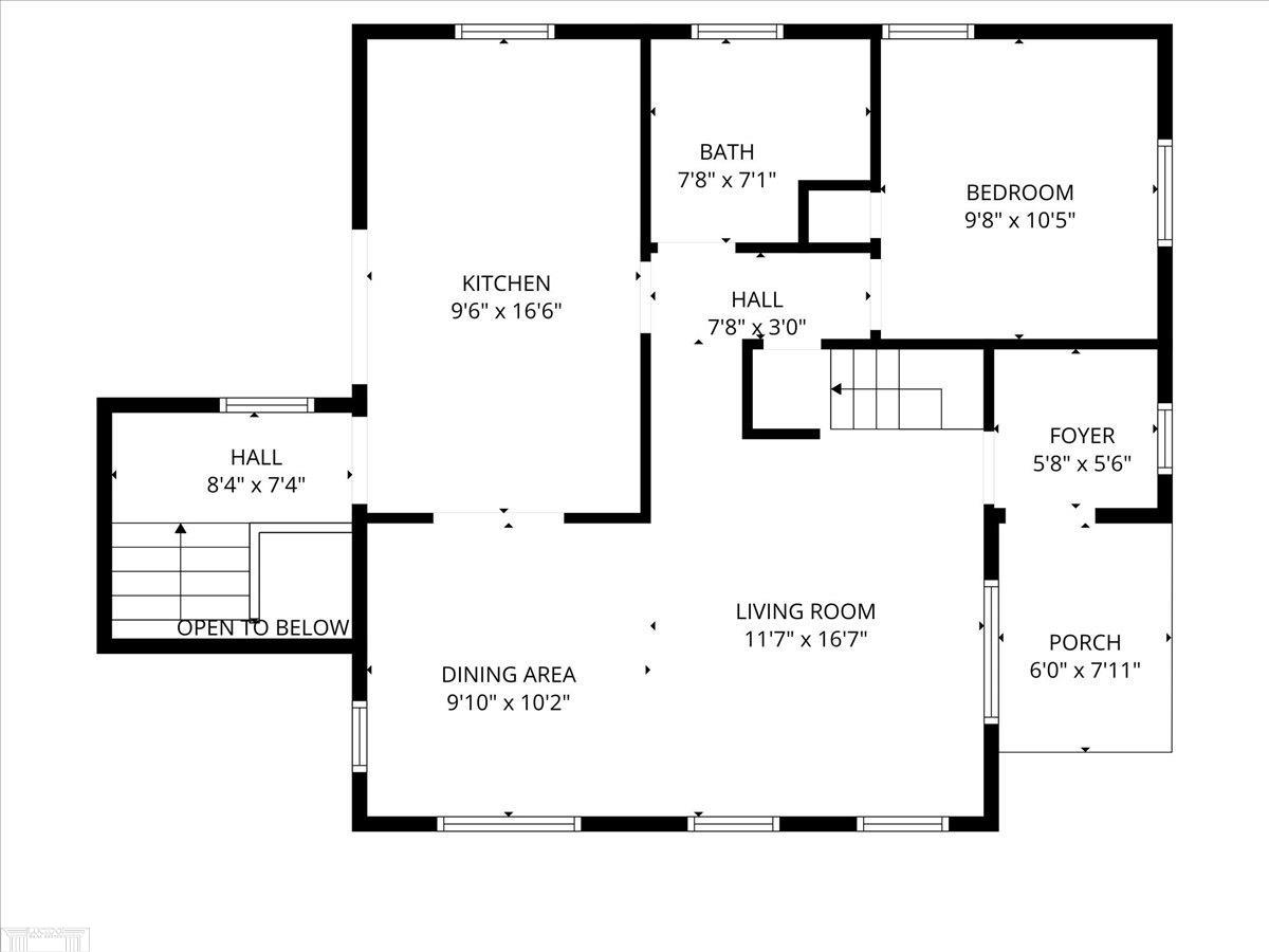 20945 Hampton Road Harper Woods, MI 48225 - Photo 70 of 74 1st Floor Plan