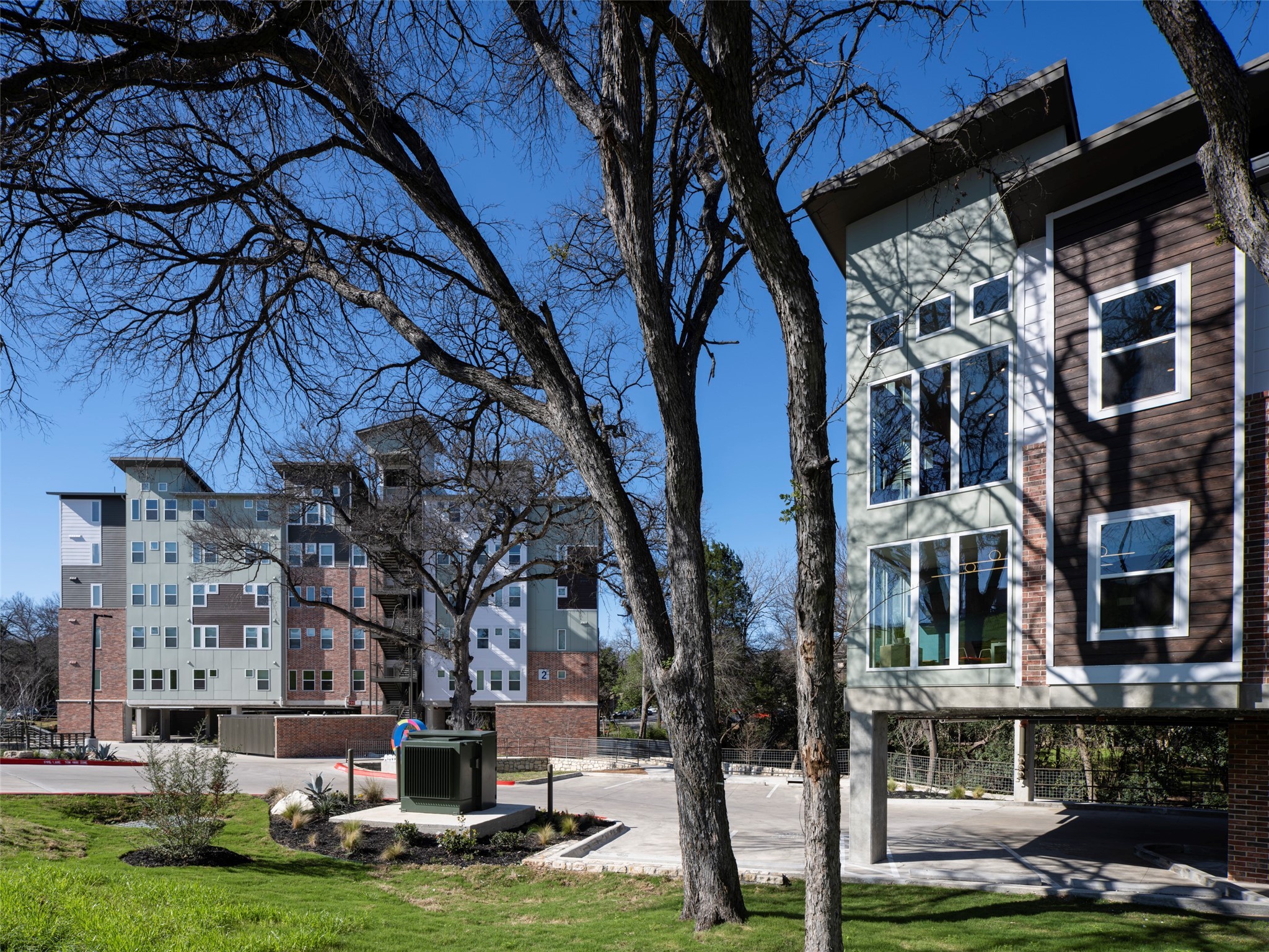 1800 South Interstate 35 Frontage Road Austin, TX 78704 - Photo 10 of 36 a view of a building with a yard