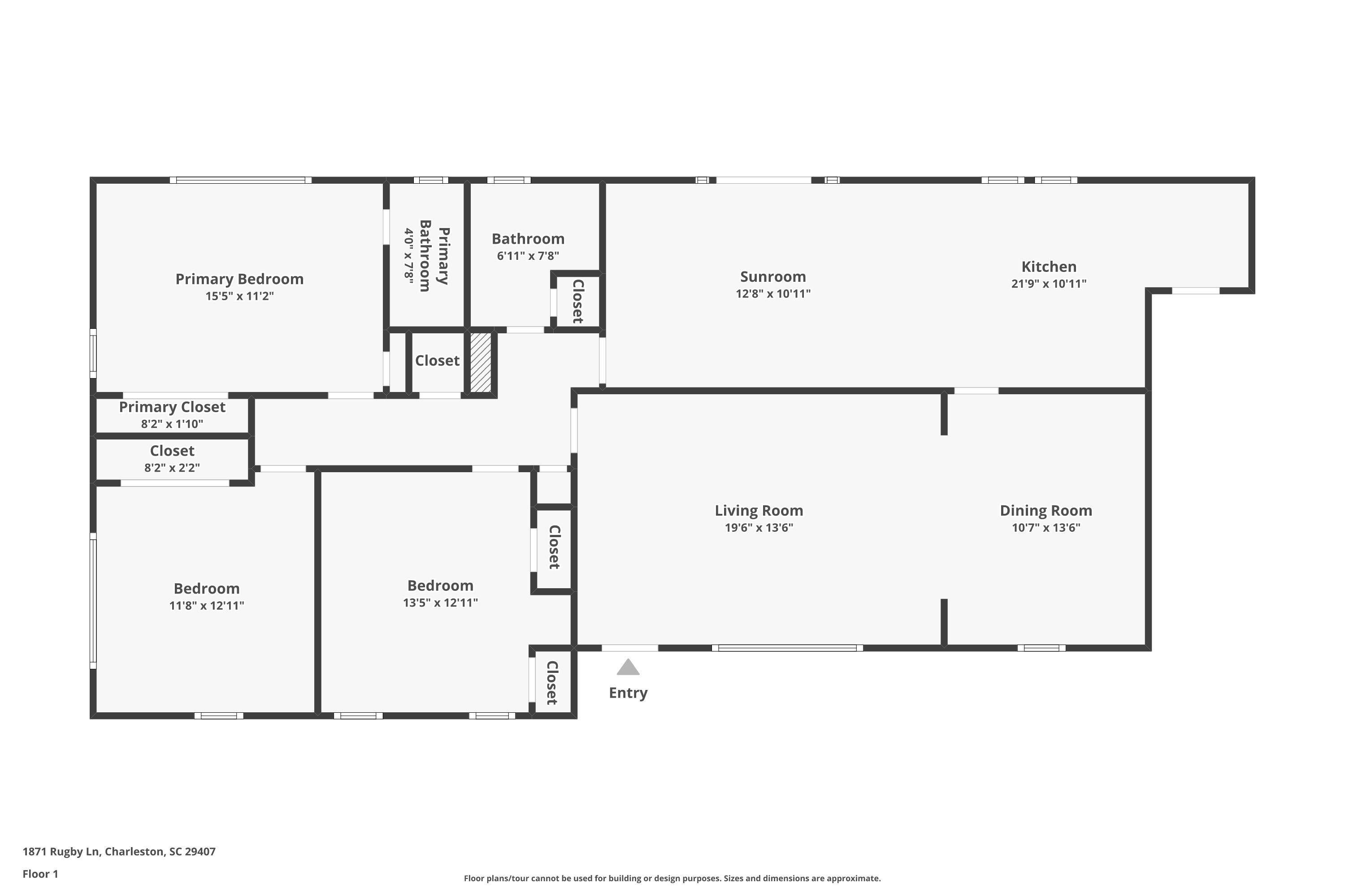 1871 Rugby Lane Charleston, SC 29407 - Photo 52 of 52 Floor Plan