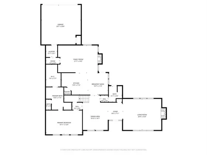 a picture of floor plan