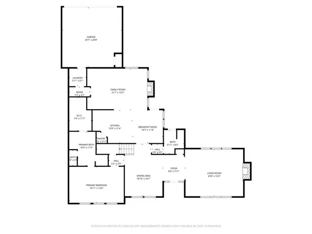 a picture of floor plan