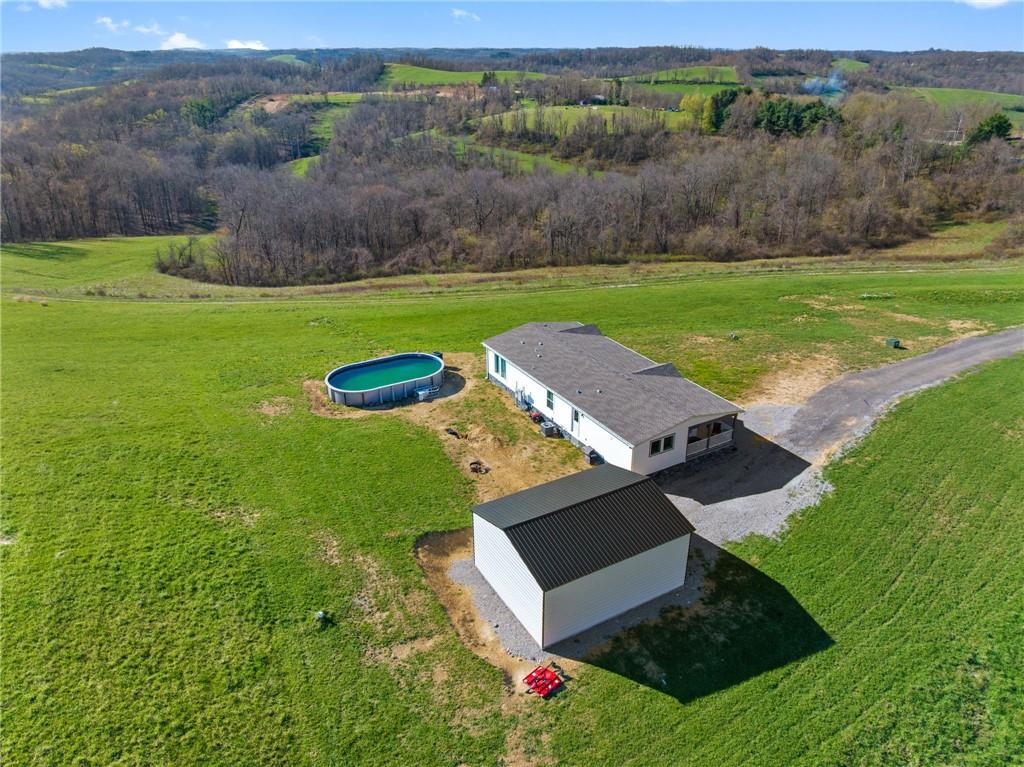 1350 Beham Ridge Road West Alexander, PA 15376 - Photo 46 of 48 an aerial view of a house