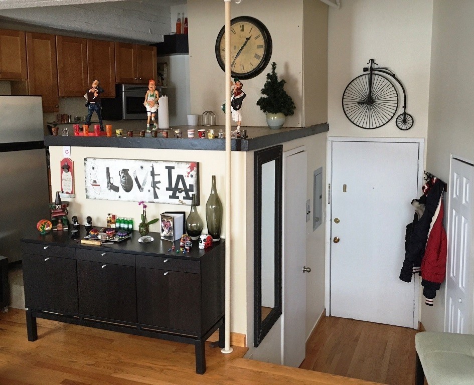 12 Stoneholm Street, Unit 520 Boston, MA 02115 - Photo 7 of 27 a view of a kitchen with appliances and cabinets