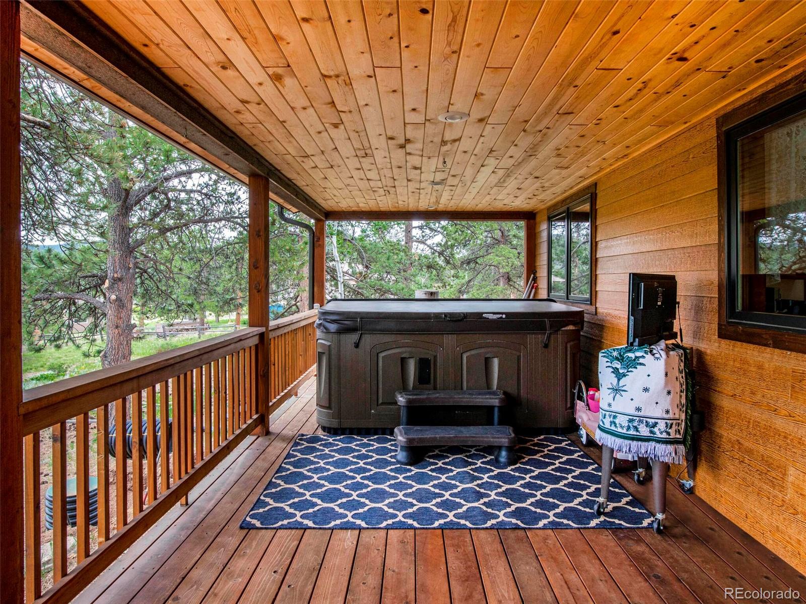 503 Conestoga Road Bailey, CO 80421 - Photo 33 of 40 a view of outdoor space with seating space