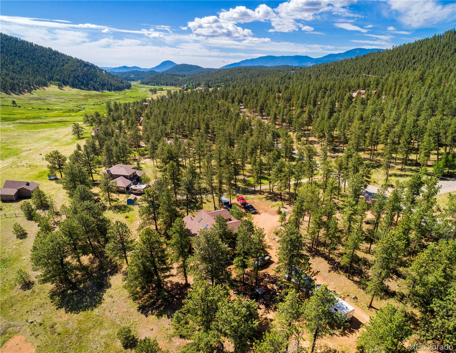 503 Conestoga Road Bailey, CO 80421 - Photo 38 of 40 a view of lake and mountain