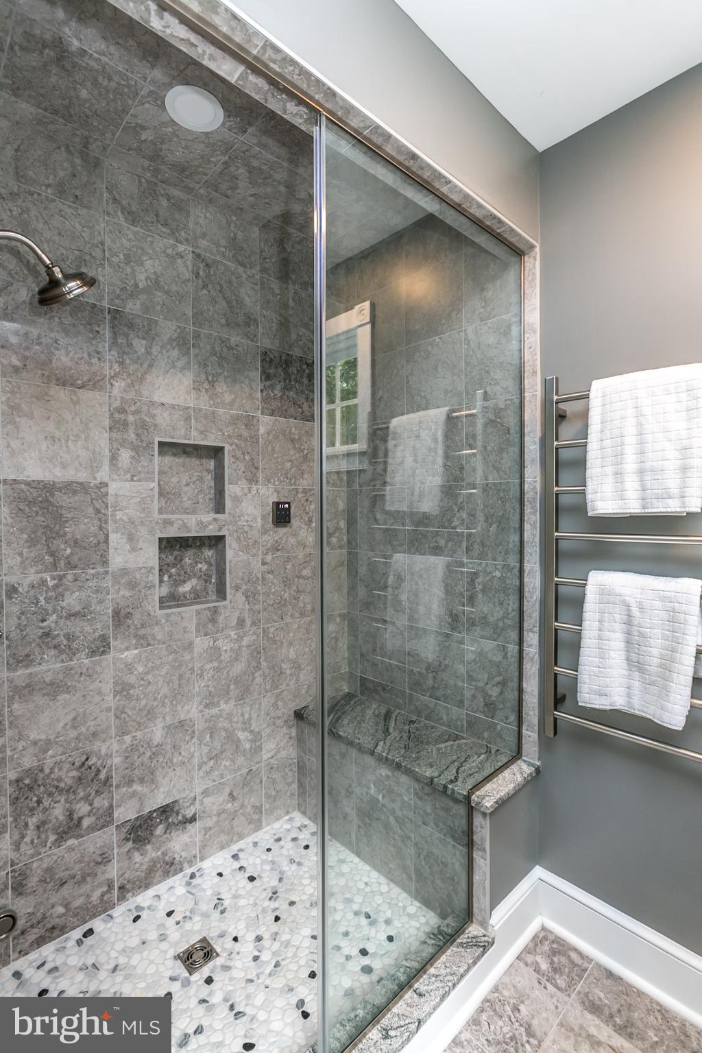 5000 Kemp Road Reisterstown, MD 21136 - Photo 24 of 72 River Rock floored steam shower