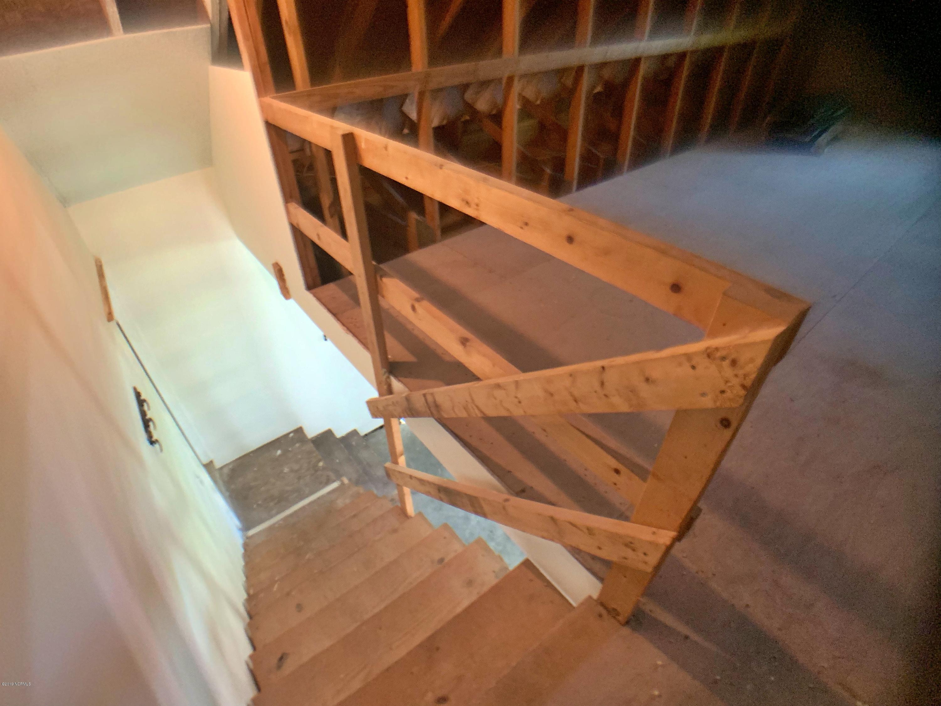 150 Hawks Pond Road New Bern, NC 28562 - Photo 41 of 46 PERMANENT STAIRS TO STORAGE
