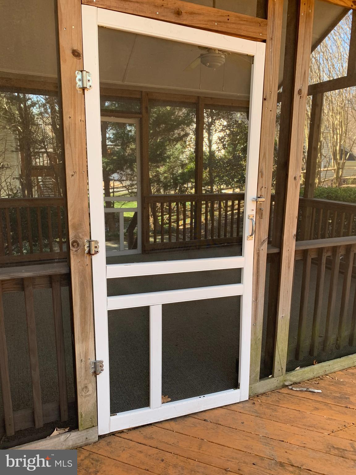 5606 Light Infantry Drive Burke, VA 22015 - Photo 49 of 66 Door to Outside Screened in Porch