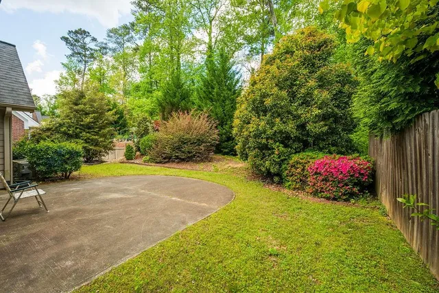a view of a house with patio