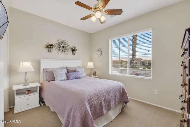 a view of a room with racks and a chair
