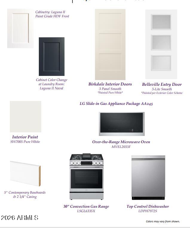 3237 North 168th Avenue Goodyear, AZ 85395 - Photo 2 of 22 Current Design Selections