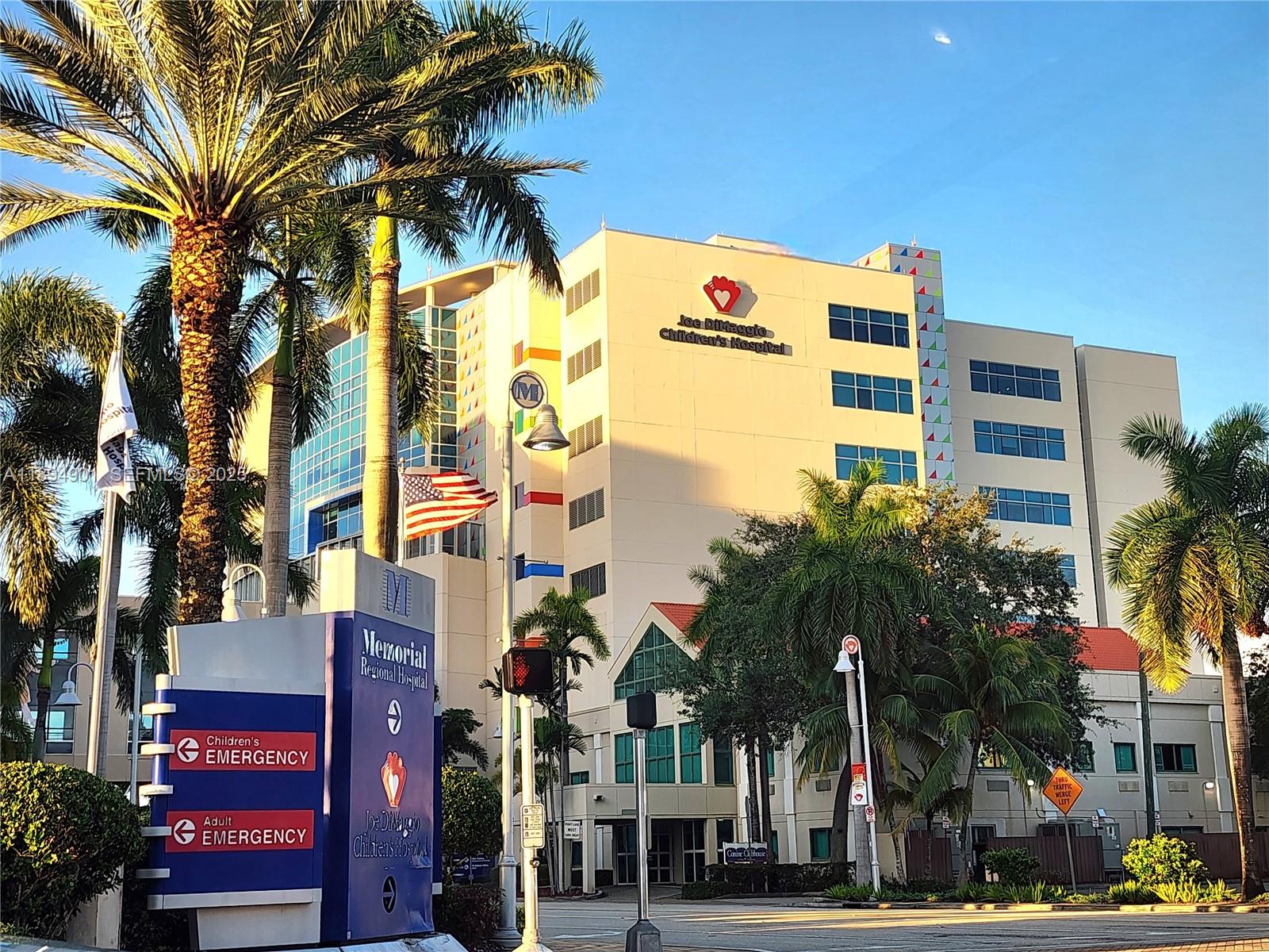 5934 Buchanan Street, Unit 4 Hollywood, FL 33021 - Photo 41 of 41 Close to Joe DiMaggio Children's Hospital & Memorial Regional