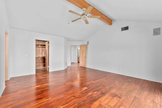 a view of a house with wooden stairs