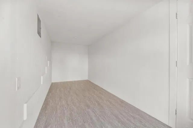 a view of a balcony with lake view and mountain view