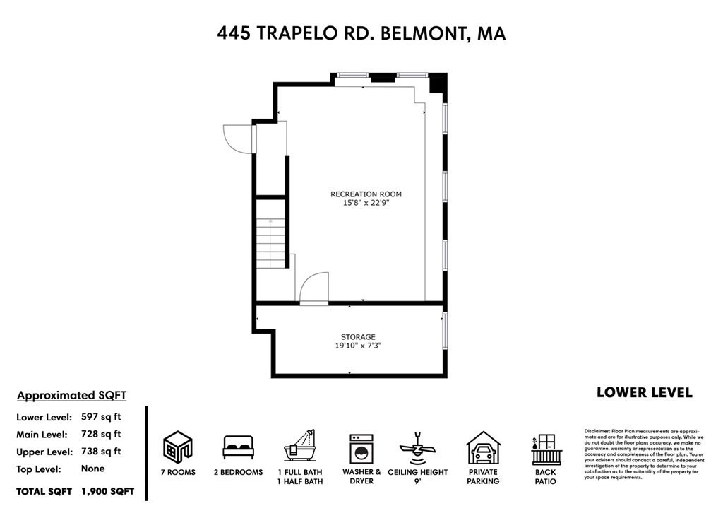 445 Trapelo Road, Unit 6 Belmont, MA 02478 - Photo 26 of 26 Gallery Image 26