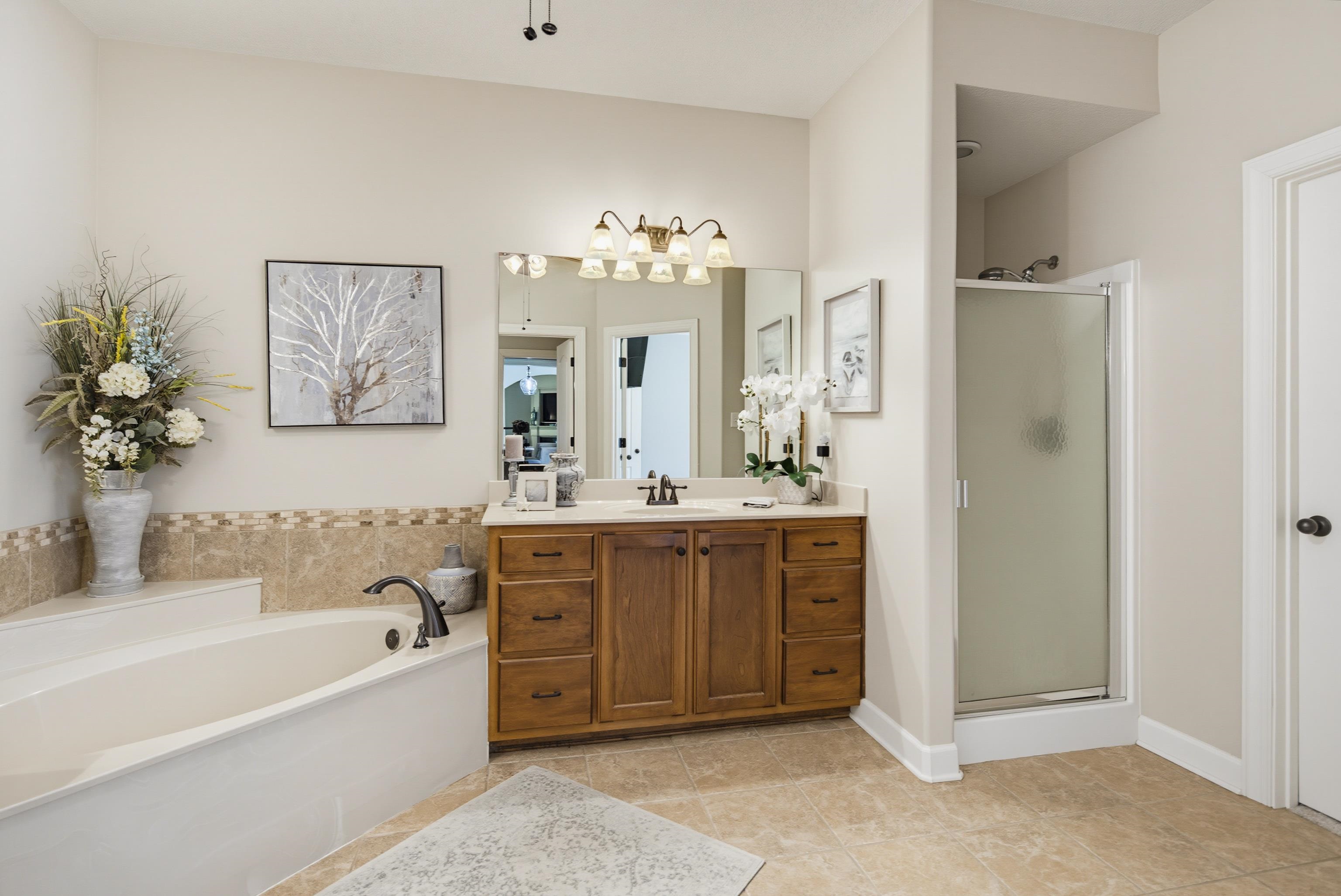 243 Hayes Road Munford, TN 38058 - Photo 16 of 25 Primary bathroom stand up shower