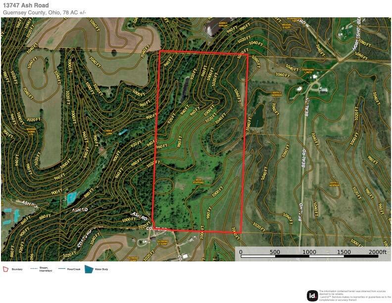 13747 Ash Road Newcomerstown, OH 43832 - Photo 36 of 36 Ash Road Aerial Map copy