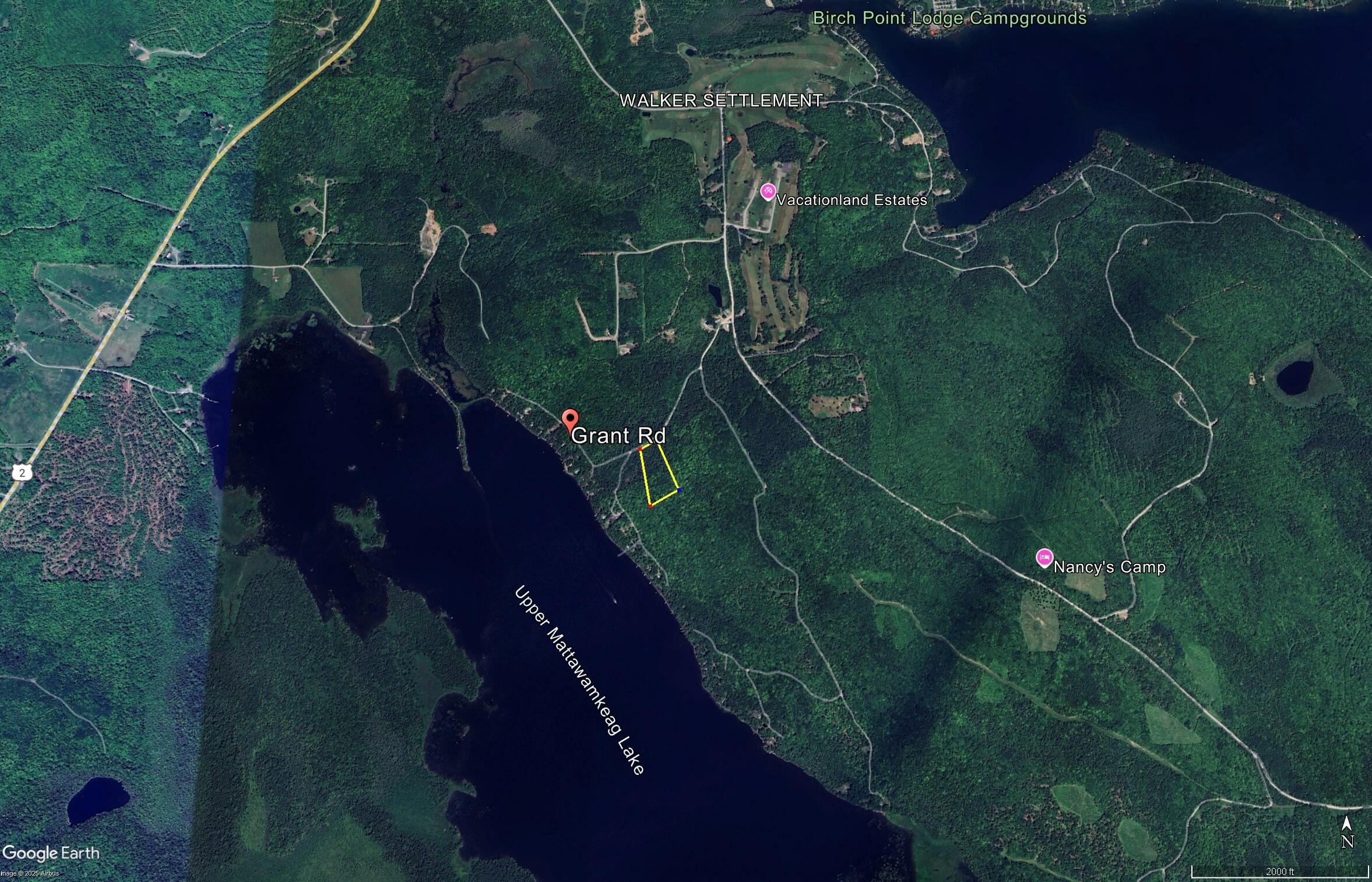 Lot I3 Grant Road Island Falls, ME 04747 - Photo 1 of 12 14grantaerial