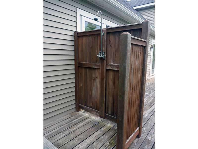 854 Pigeon Hill Road Steuben, ME 04680 - Photo 8 of 34 Patio/Deck. outdoor shower next to...