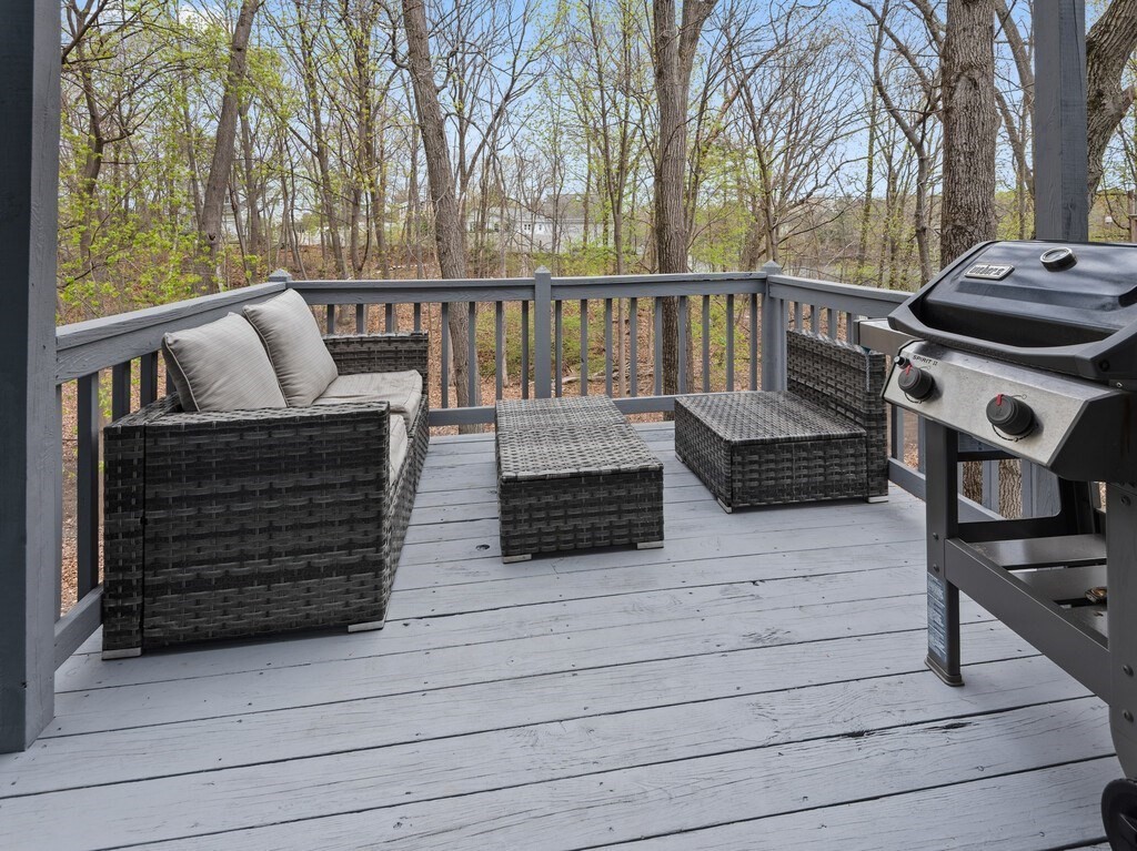 2 Stringer Dam Road Shrewsbury, MA 01545 - Photo 10 of 35 a view of balcony with wooden floor and outdoor seating